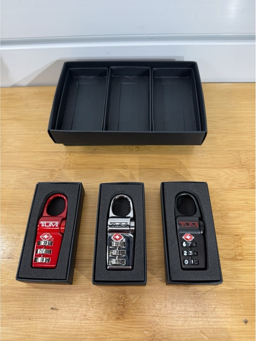 TSA-Approved Lock Box Set 3 Stylish Security Luggage & Bags